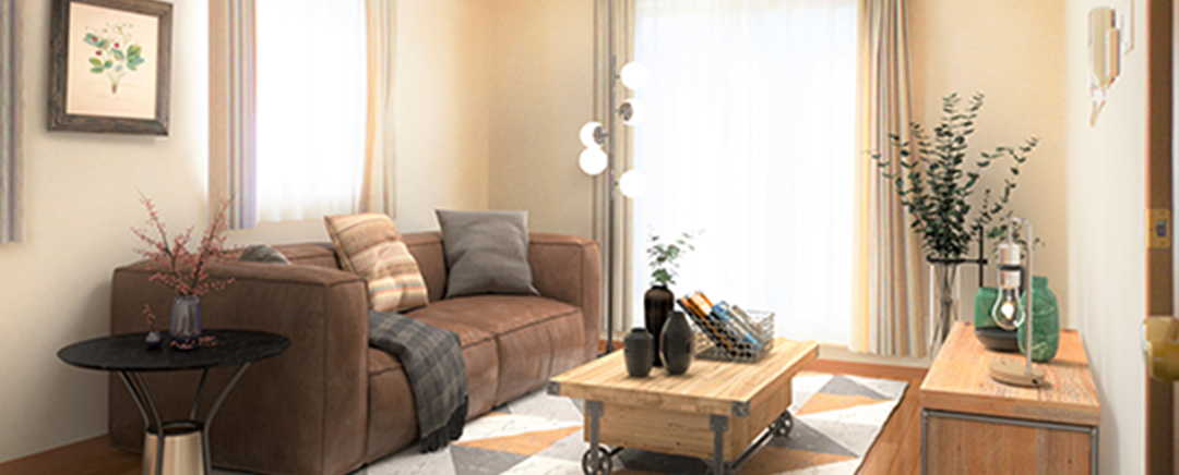 THE ITABASHI テラス・レジデンスのバーチャルステージング